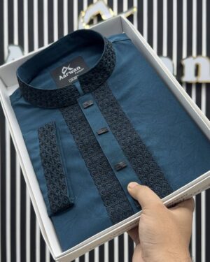 China Microstice Black Panjabi